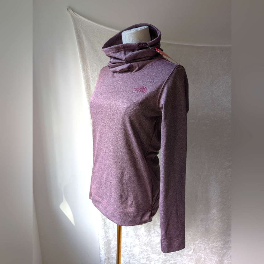 North Face Novelty Glacier Pro Fig Heather XS Core Purple NWT